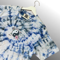 Dark Blue/Black Tie-Dye T-Shirt