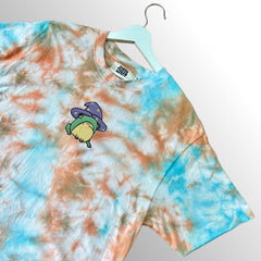 Blue/Orange Tie-Dye T-Shirt