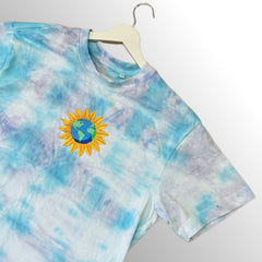 Blue/Violet Tie-Dye T-Shirt