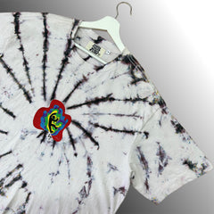 Grey Sharp Tie-Dye T-Shirt