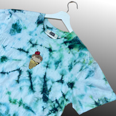 Sharp Emerald Tie-Dye T-Shirt