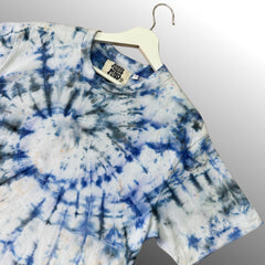 Dark Blue/Black Tie-Dye T-Shirt