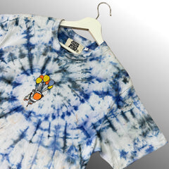 Dark Blue/Black Tie-Dye T-Shirt