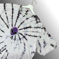 Grey Sharp Tie-Dye T-Shirt