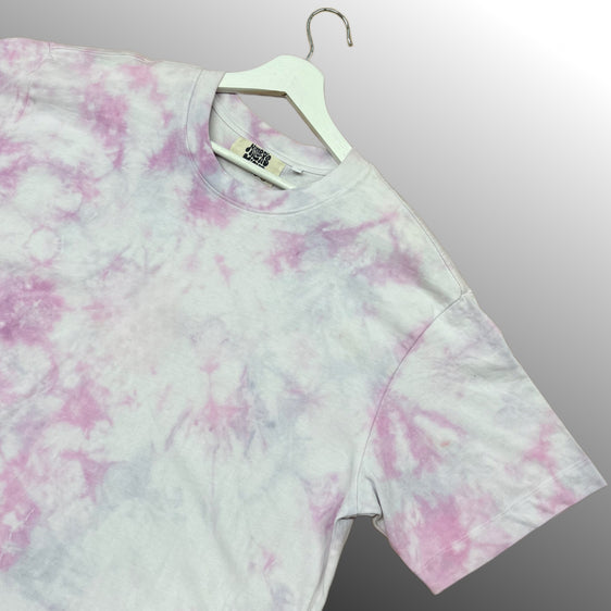 Pink/Voilet Scrunch Tie-Dye T-Shirt