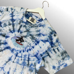 Dark Blue/Black Tie-Dye T-Shirt