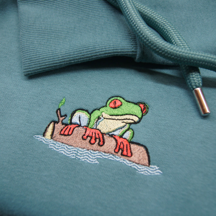 Frog on a Log Hoodie