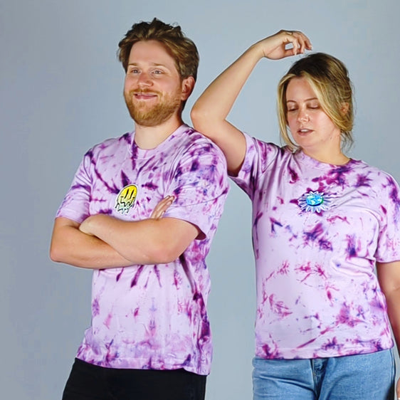 Purple Tie-Dye T-Shirt