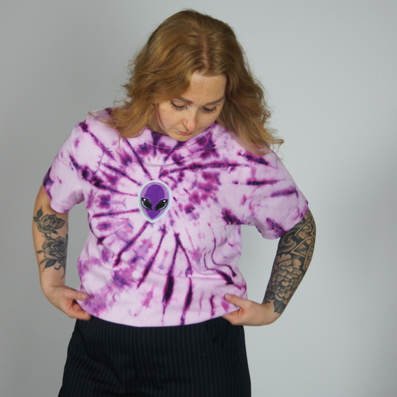 Purple Tie-Dye T-Shirt