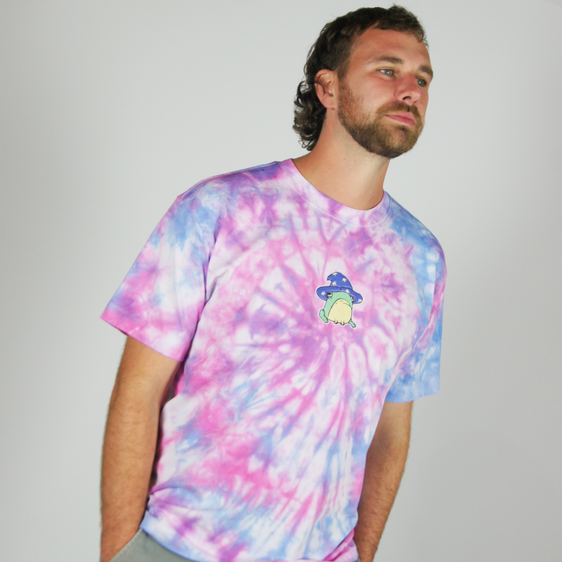 Blue/Purple Tie-Dye T-Shirt