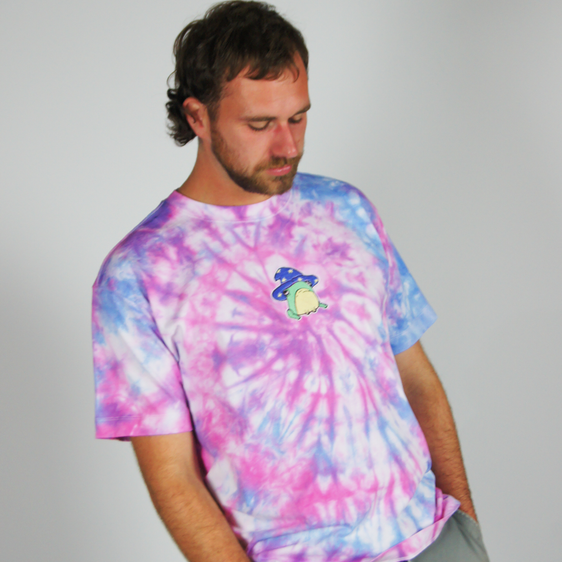 Blue/Purple Tie-Dye T-Shirt