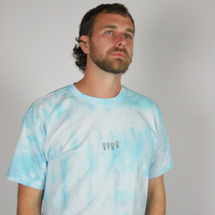 Blue/Violet Tie-Dye T-Shirt